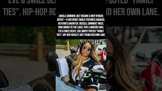 Angela Simmons Just Signed To Ruff Ryders &amp; Dropped Her First Single 🎤🏍️🔥