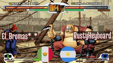 @svcsplus: El_Bromas*_* (MX) vs RustyKeyboard (AR) [SNK vs Capcom svc Fightcade] Jun 16