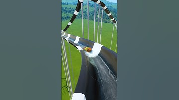 The weirdest water slide 🤨🤣 | Planet Coaster 2 #shorts #waterslide #planetcoaster