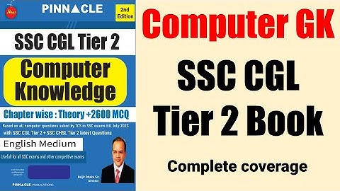 Pinnacle SSC CGL Tier-2 | Delhi Police Computer GK Book & Video Course || Internet service provider