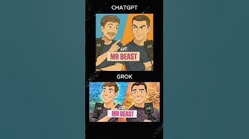 Grok vs ChatGPT-4o – Ghibli-Style Thumbnail🔥#GrokvsChatGPT #ghibli #shorts