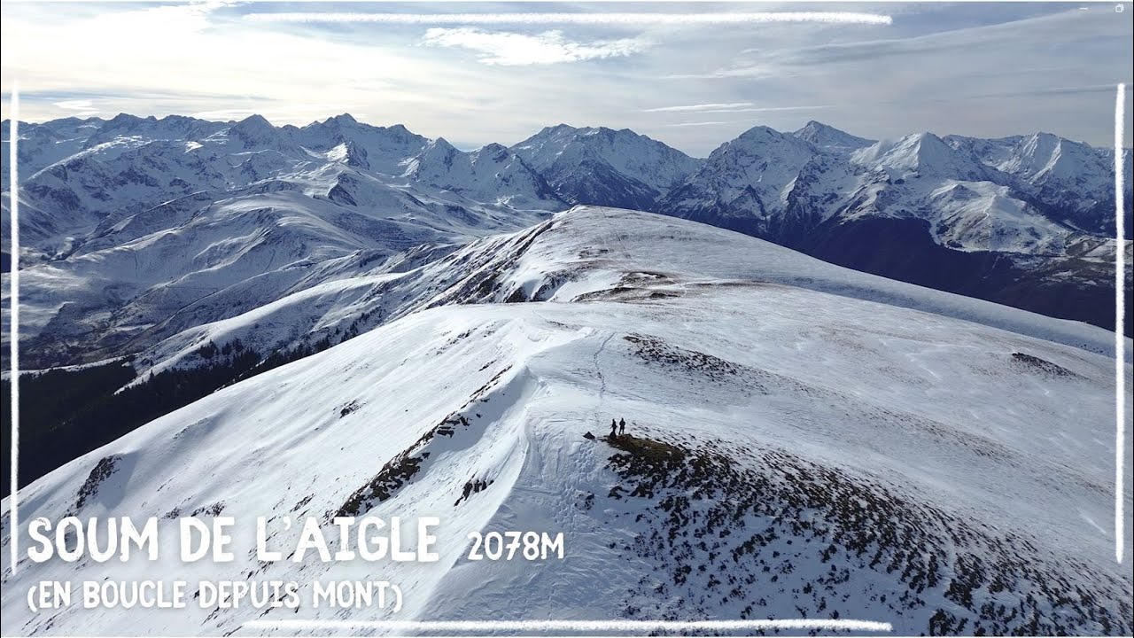 Soum de l'Aigle 2078m en boucle depuis Mont