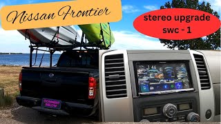 Nissan Frontier Stereo install tips with OEM Camera, steering wheel controls. 20132021. USA made