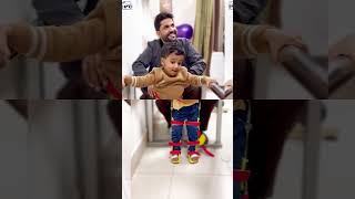 CP Child Standing With Braces – Toward Independence – Dr Bilal Hanif