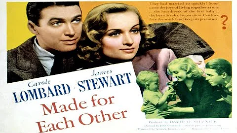 Made for Each Other (1939) | James Stewart & Carole Lombard | Romance Drama #goldenagemovies
