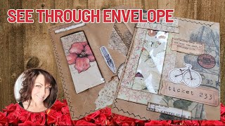 How to make double sided window envelope (a see through envelope)