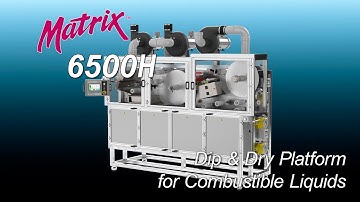 Kinematic Automation Matrix 6500 Dip & Dry for Combustible Liquids
