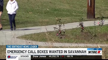 Savannah residents advocating for emergency call boxes in local parks