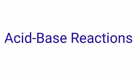 Acid base reactions.  How to predict the products in acid base reactions.  AcidAcid-Base Reactions.