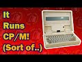 A rare cpm laptop  the microoffice roadrunner