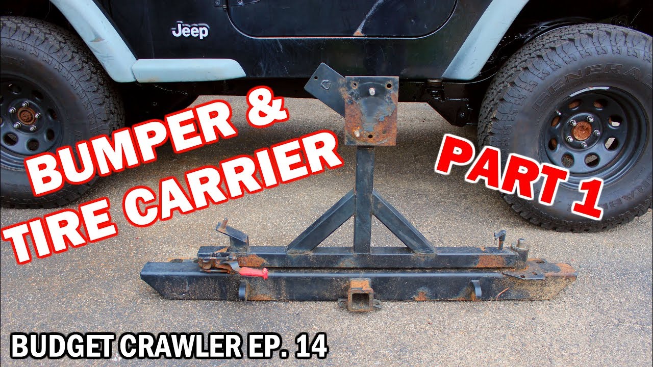 Bumper-FRAME TIE-INs for the JEEP TJ - Rear Bumper Part 2 | Budget Crawler  Ep. 15 - YouTube