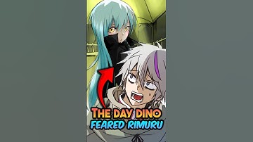 The Day Dino Feared Rimuru! #thattimeigotreincarnatedasaslime #slime #anime #rimuru