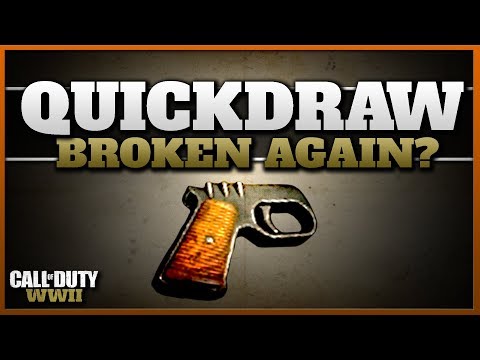 Is Quickdraw Still Broken? | CoD WW2 Sprintout & Aiming Issues
