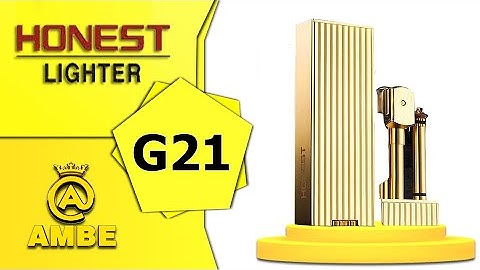 Bật lửa rút giật độc đáo dùng xăng đá Honest G21 - Ambe.vn