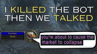 Eliminated lvl 57 Bot on Hardcore – Then We Had a Conversation!