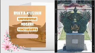 Biaya Kuliah Universitas Negeri Yogyakarta UNY tahun ajaran  2024/2025