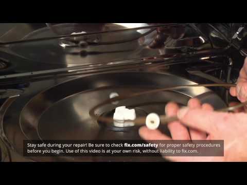 GE Microwave Repair – How to replace the Glass Turntable Tray