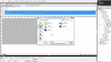 Dreamweaver Tutorial: How to import flash files
