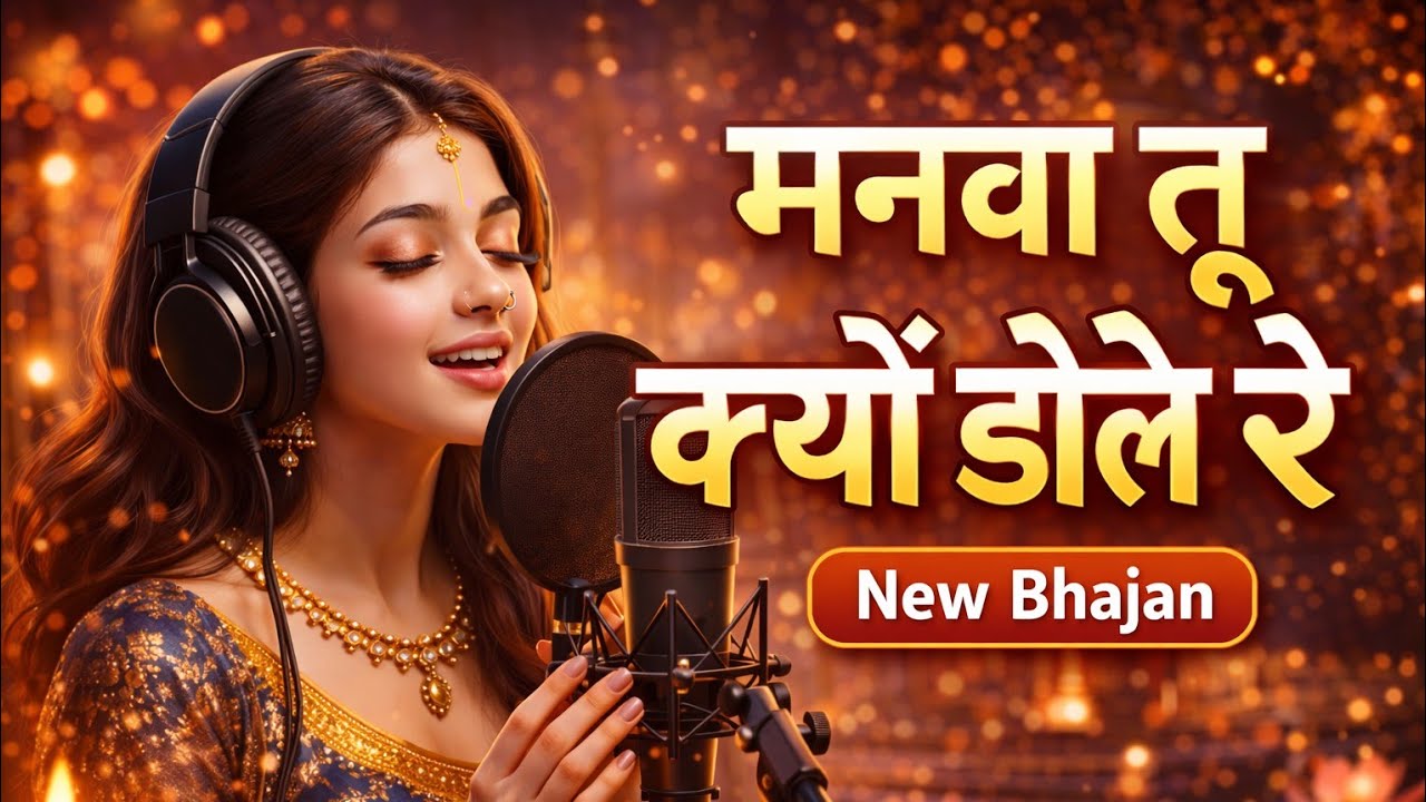 जब मन घबराए तो यह भजन सुनें| Manwa Tu Kyon Dole ReRelax Your Mind Before Sleep |