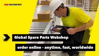 Global Spare Parts Webshop by SSI SCHAEFER - Order spare parts online – anytime, fast, worldwide.