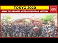 Army Jawans & Family Of Neeraj Chopra Celebrate His Historic Gold Victory| Tokyo 2020