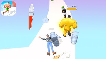 Muscle Rush Game 💪🏻🔥 All Levels New Update - iOS / Android Mobile Gameplay #2