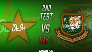 LIVE: Pakistan vs Bangladesh | 2nd Test Day 1 Action | Cricket 26 Gameplay