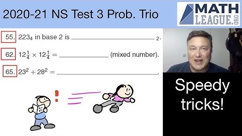 A Trio of Number Sense Tricks (by request)