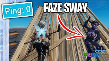 FaZe Sway FINALLY 1v1 World Cup FINALIST on 0 Ping and this happened...