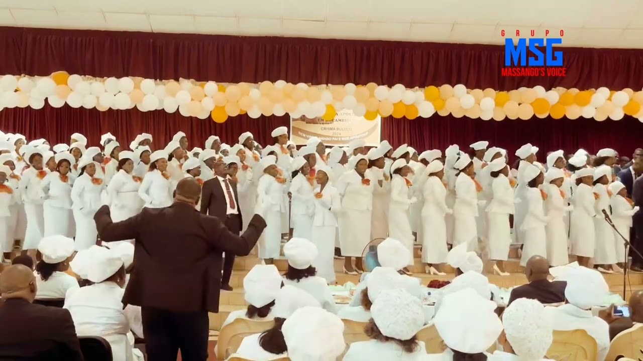 GERAL DO APÓSTOLO DA CIDADE DE MAPUTO _ CRISMA DA COMUNIDADE BULUKU FONTE @MSG.GrupoMassangos
