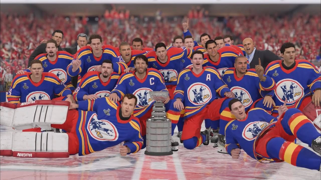 NHL 22 Stanley Cup Kansas City Scouts Celebration (PS5) 