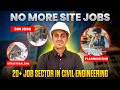 20 Different Domains in Construction Industry || Choose your career Wisely | Civil Brains