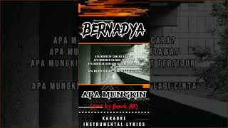 Bernadya - Apa Mungkin (Cover by Boncek AR) | Karaoke Instrumental Lirik