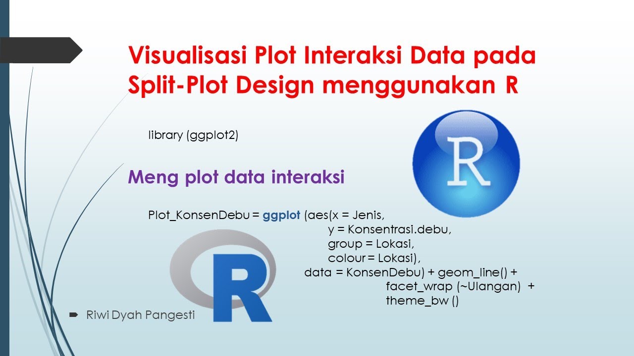 Tutorial R - Rancangan Petak Terpisah Split-Plot Design Part 2 - Plot ...