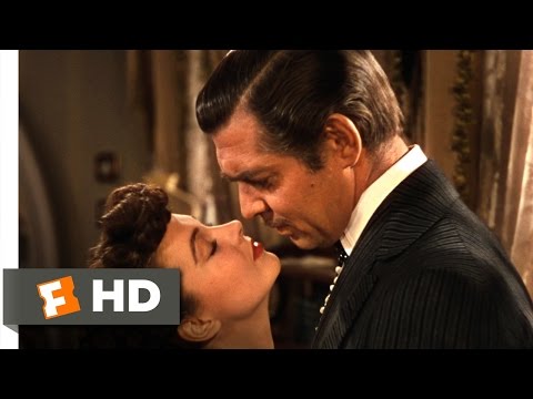 Gone with the Wind (3/6) Movie CLIP - You Need Kissing Badly (1939) HD