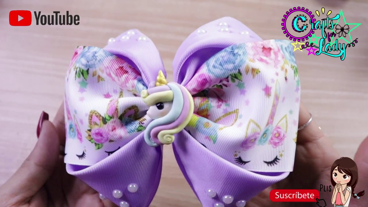 Lazo para niñas || video 79 || al estilo ceafts for lady ||lacos para meninas || #craftsforlady