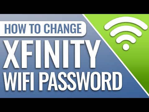 How To Change Xfinity WIFI Password