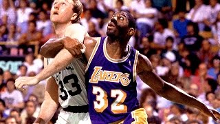 Remember The Epic Larry Bird vs. Magic Johnson Rivalry With This Rare  Throwback Video - Maxim