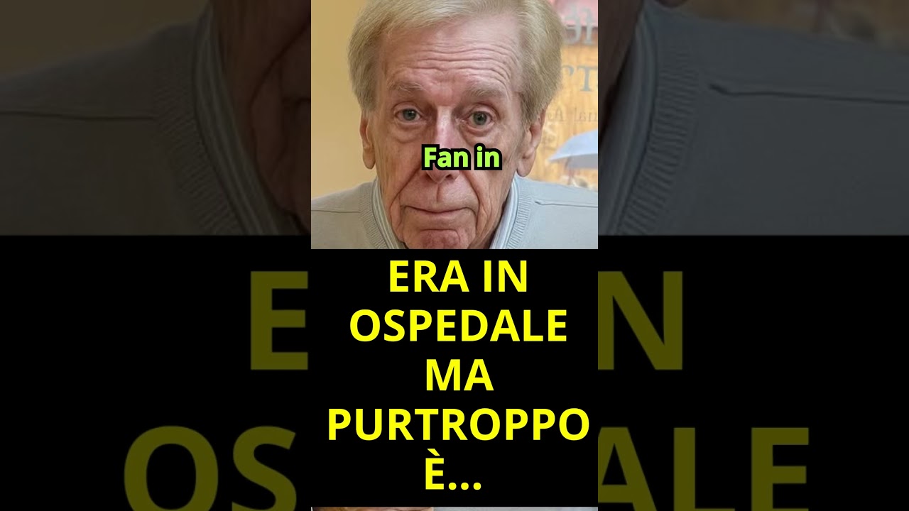 "Claudio Lippi è ..." Terribile notizia di poco fa 