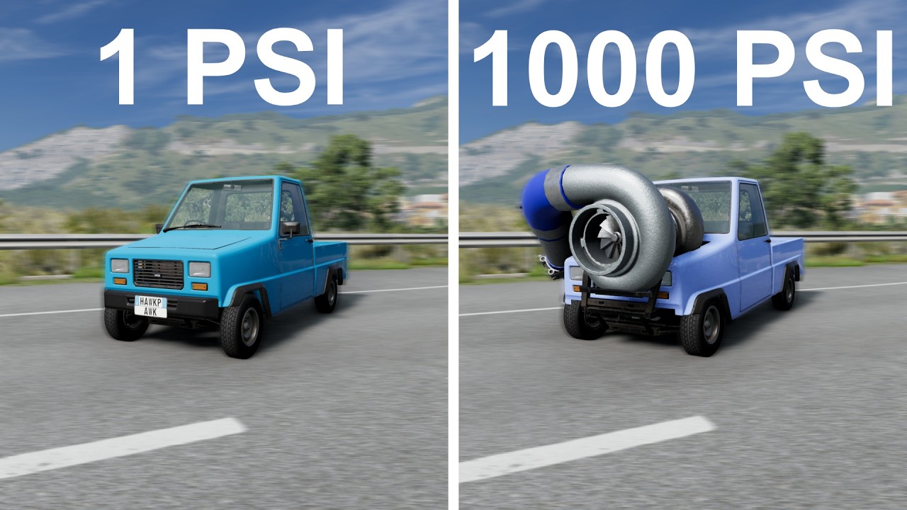 Her Kaza Yaptığımda Turbo Büyüyor! │ Beam.ng Drive