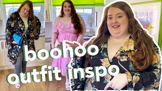 BOOHOO PLUS SIZE FULL OUTFIT TRY ON HAUL | wide fit shoes, accessories & more | 2022 screenshot 4