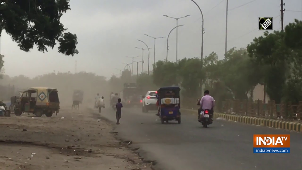 Sudden weather change in Ghaziabad brings much-needed relief