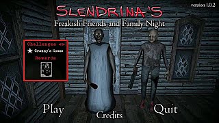 Slendrina's Freakish friends and Family Night Full Gameplay - NEW GRANNY GAME???????