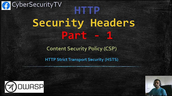 HTTP Security Headers | Part 01