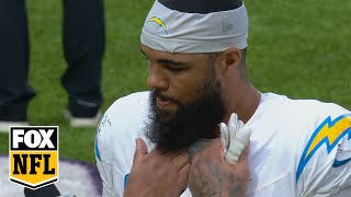 Keenan Allen on Chargers' nail-biting win against Vikings | Postgame Interview