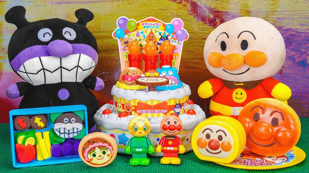 ✨癒しのASMR✨ ジョイパレット(JOYPALETTE) アンパンマン おもちゃ ラーメン屋さん 湯切りでチャッチャッ！アンパンマンラーメンセット🍳究極のサウンド体験を開封🎧😊