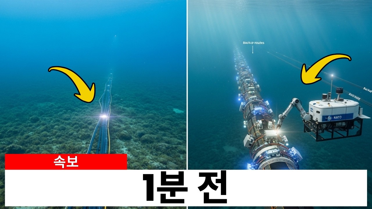 러시아, 유럽 해저 케이블 파괴 - 미국 해군 구축함이 푸틴을 굴욕적으로 만들었다 (가상 시나리오)