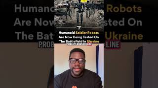 Humanoid robots are being introduced into the battlefield #solarenergy #autonomousrobots