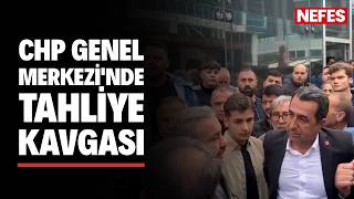 Chp Genel Merkezi’nde Hareketlilik: Tahliye Talebi Iddiası Sonrası Arbede