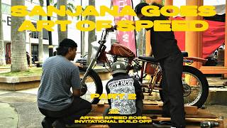 ART OF SPEED 2026 INVITATIONAL BUILD OFF | SANJANA GOES ART OF SPEED PART 2